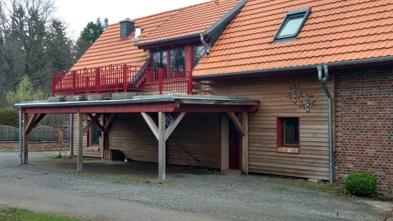 Ziegeleihof Inmitten Von Wiesen Und Waeldern Degenershausen 外观 照片
